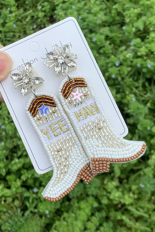 Yee Haw Bead Earrings